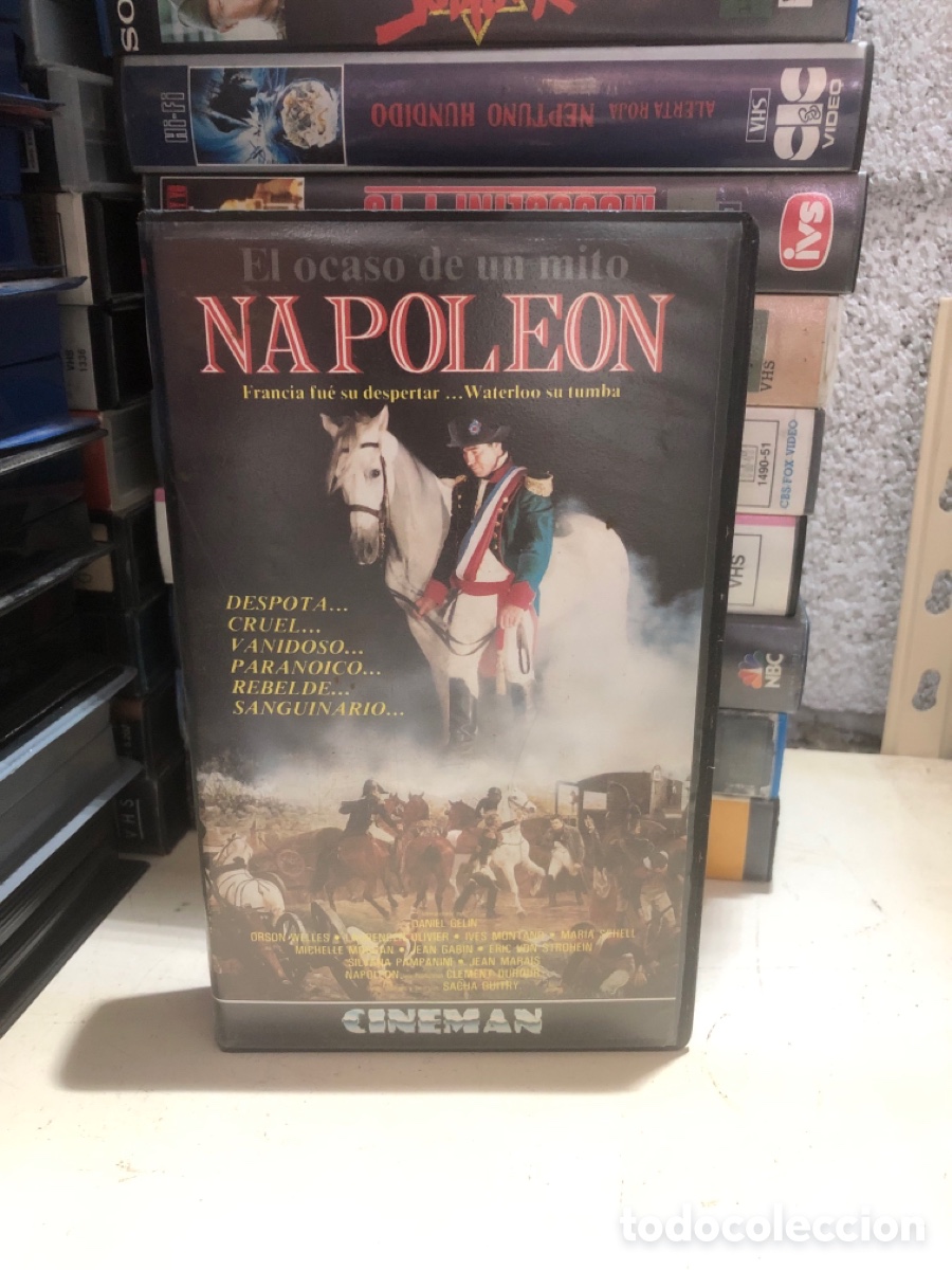 Cine: VHS V&Iacute;DEO CLUB NAPOLE&Oacute;N