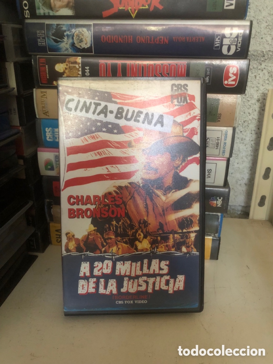 Cine: VHS V&Iacute;DEO CLUB A 20 MILLAS DE LA JUSTICIA