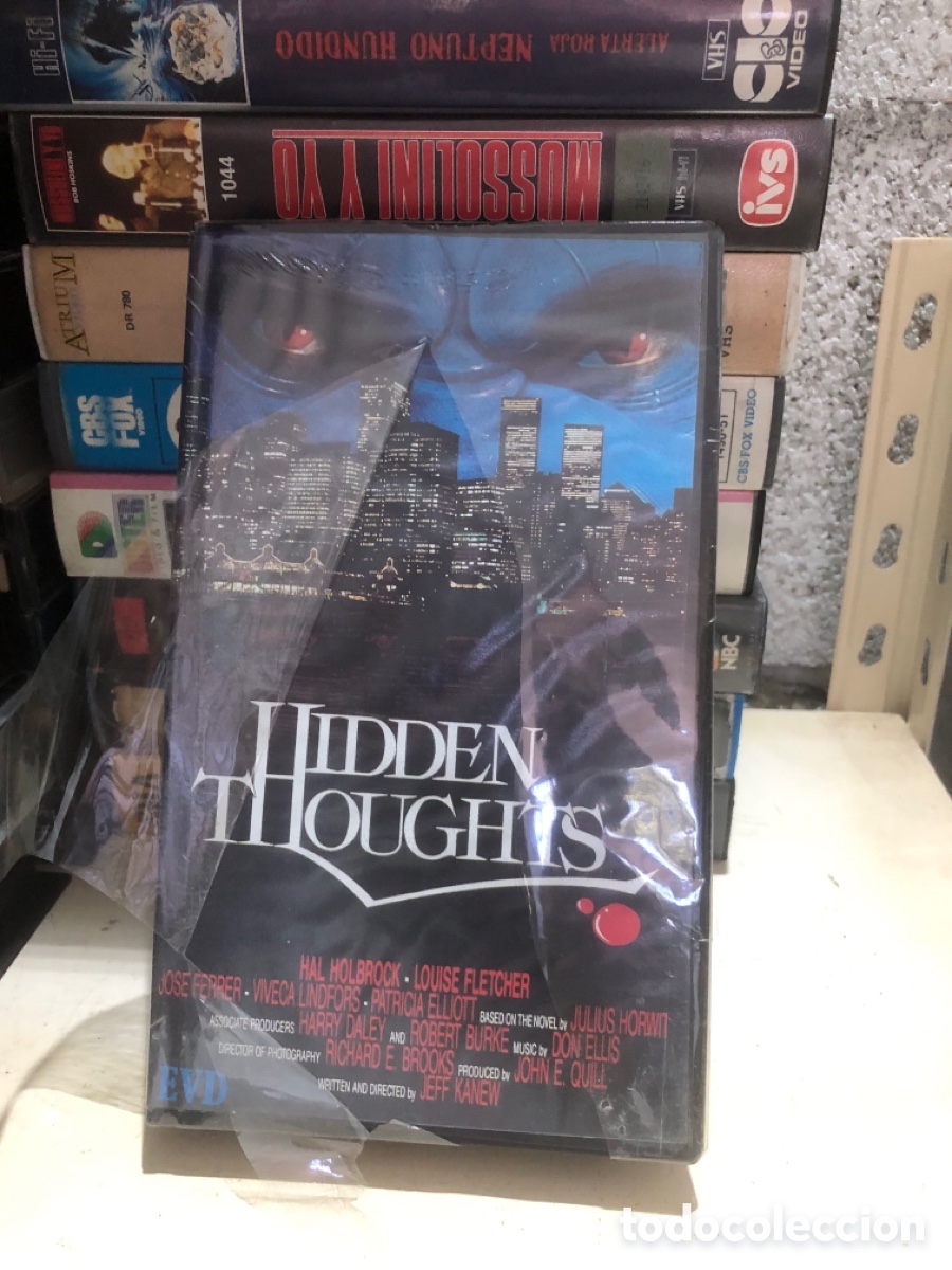 Cine: VHS HIDDEN THOUGTL NUEVA