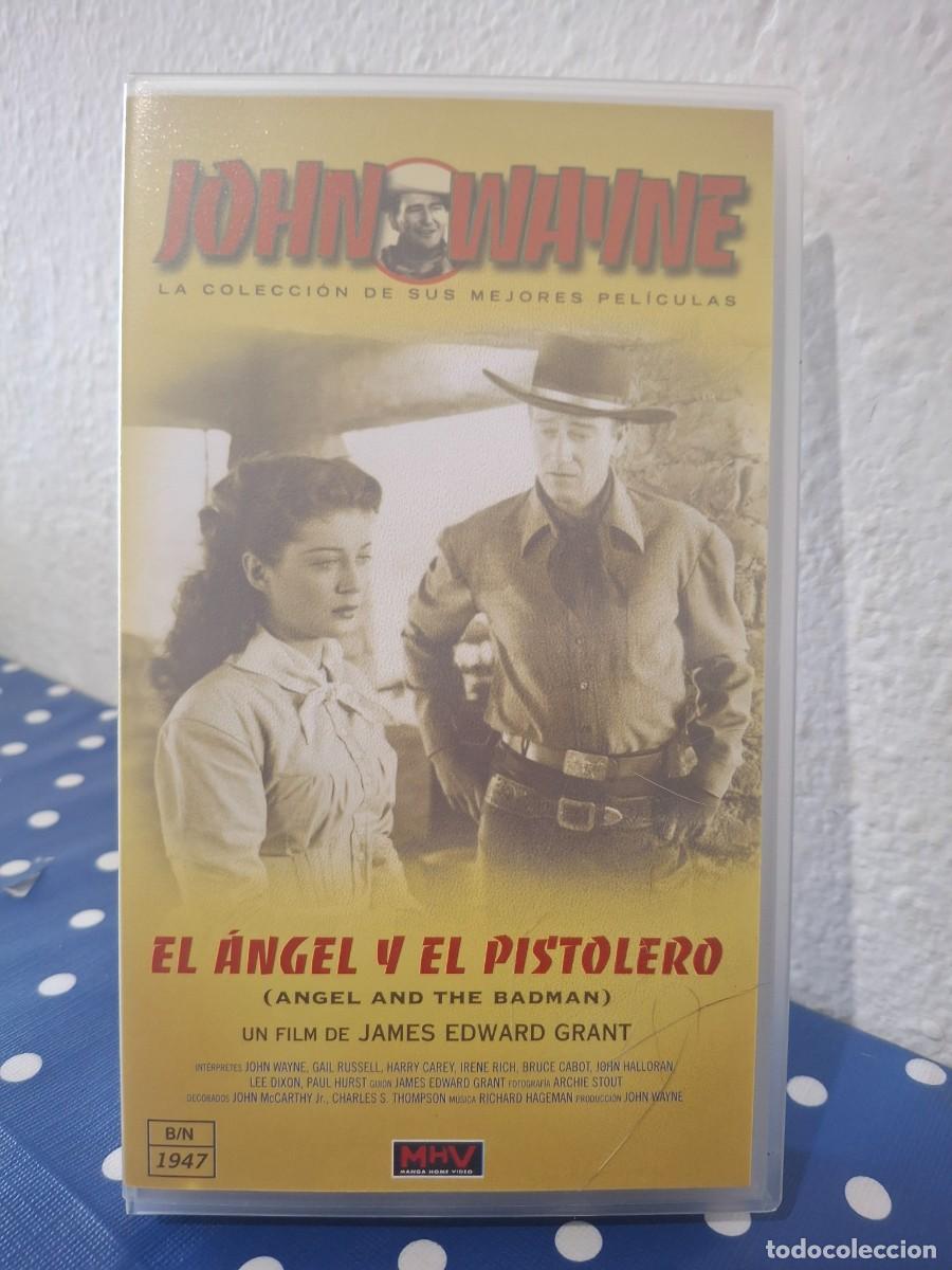 Cine: Pel&iacute;cula VHS El &aacute;ngel y el pistolero John Wayne