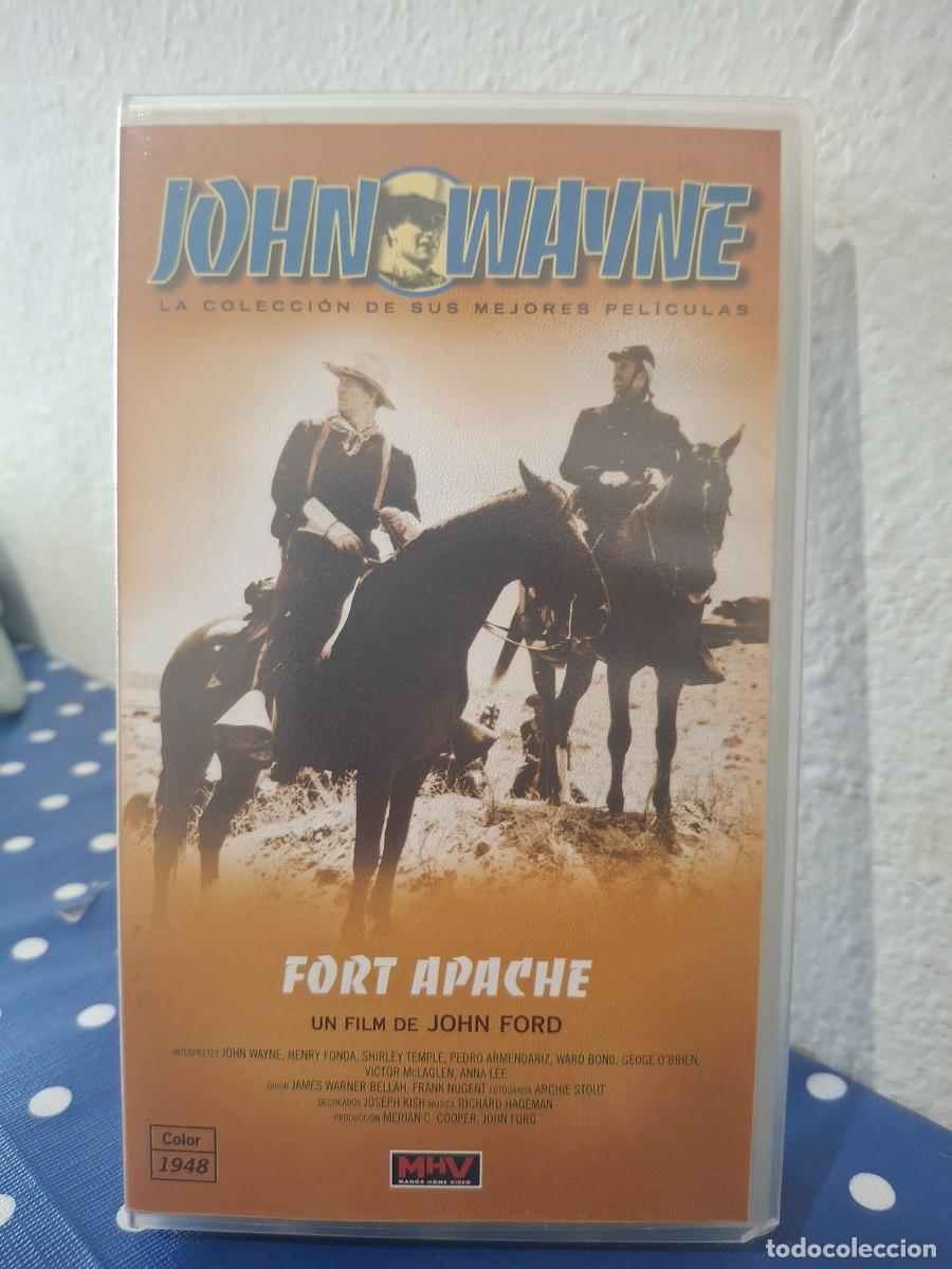 Cine: Pel&iacute;cula VHS Fort Apache John Wayne - Foto 1