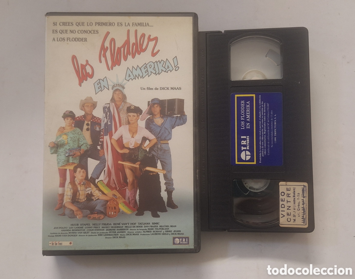 Cine: Los Flodder en America VHS Comedia