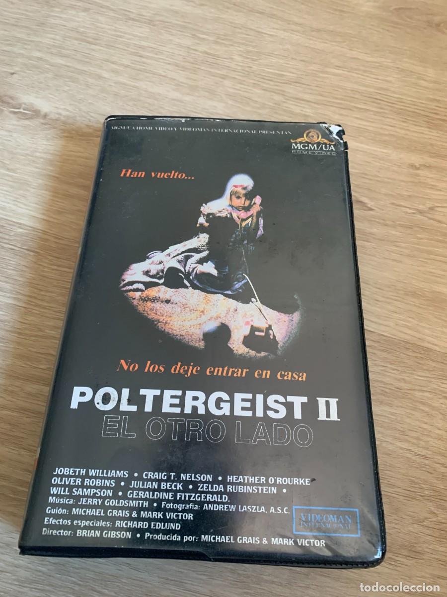 Cine: VHS. POLTERGEIST 2. EL OTRO LADO. ESTUCHE GRANDE. SE VE BIEN