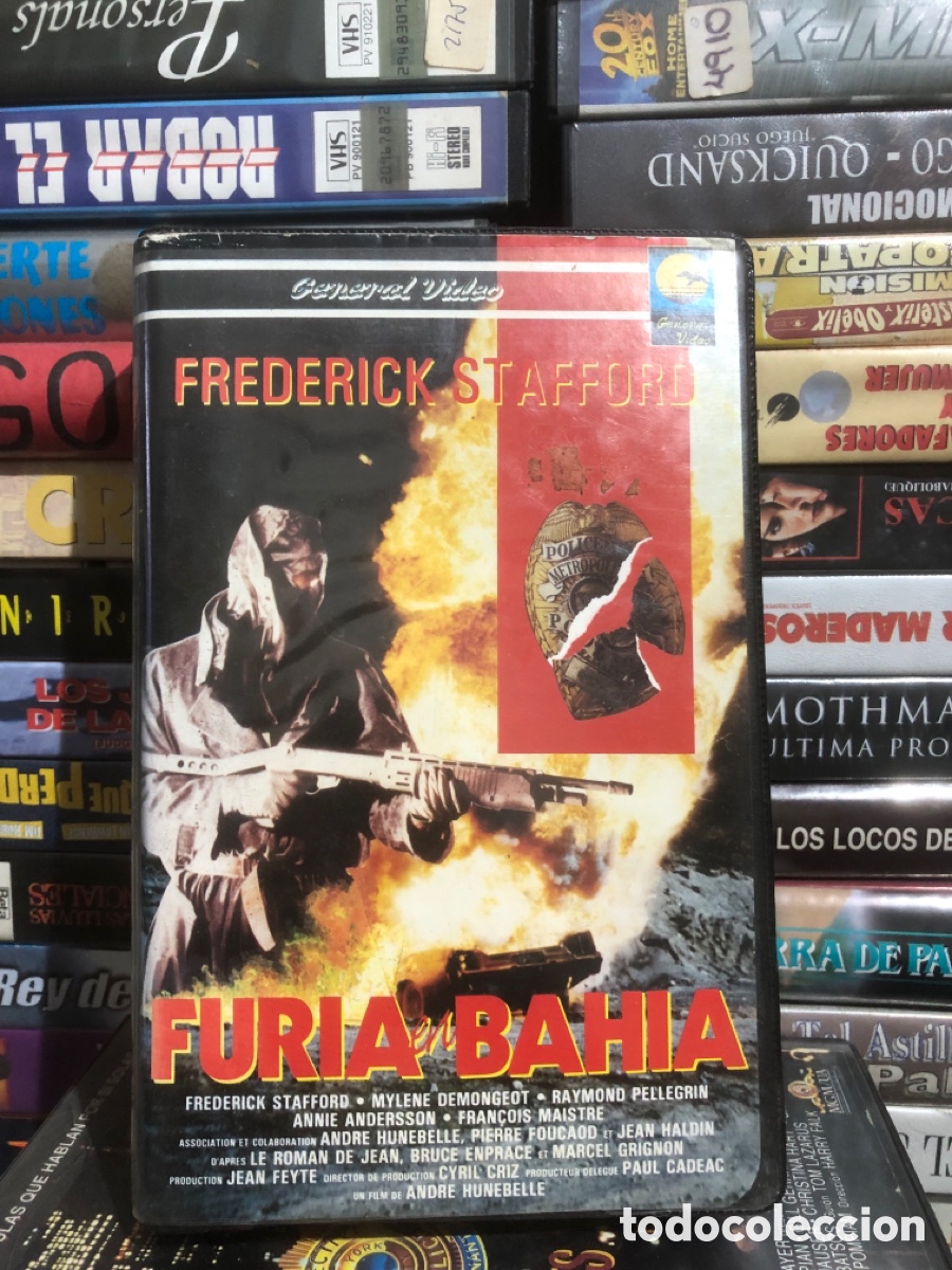 Cine: VHS V&Iacute;DEO CLUB FURIA EN BAH&Iacute;A