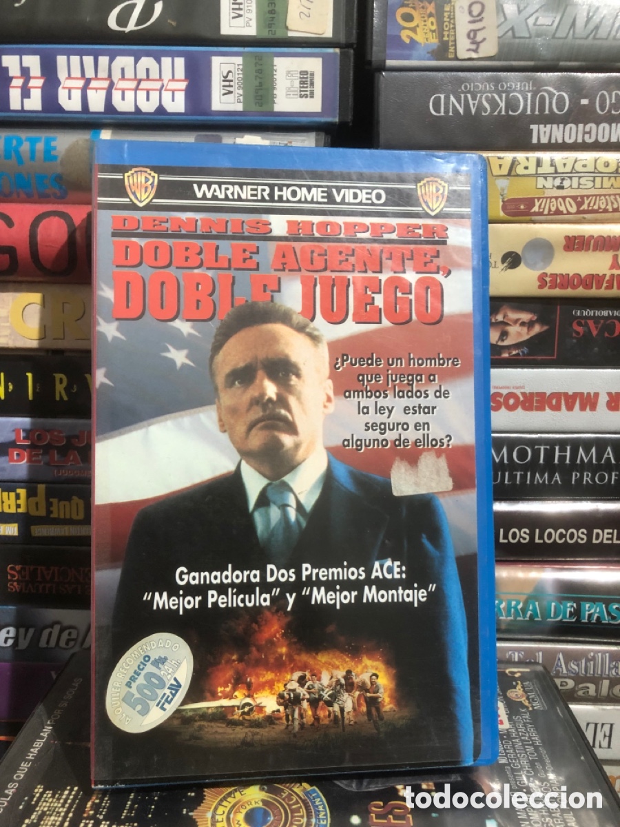Cine: VHS V&Iacute;DEO CLUB DOBLE AGENTE DOBLE JUEGO