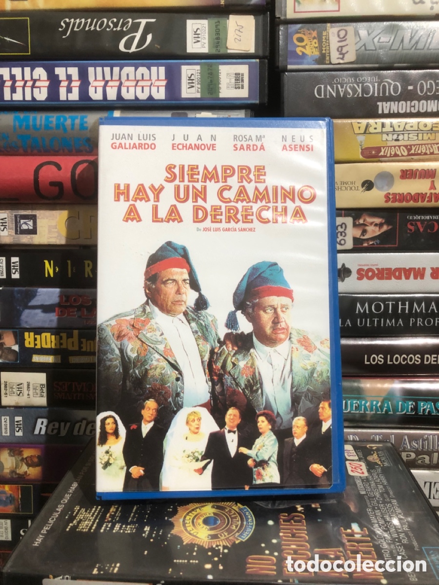 Cine: VHS V&Iacute;DEO CLUB SIEMPRE HAY UN CAMINO A LA DERECHA