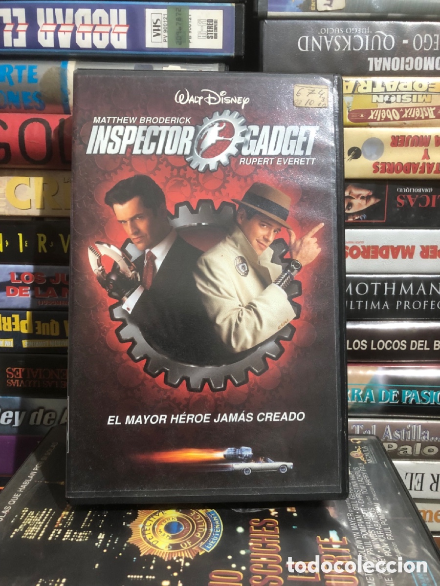 Cine: VHS V&Iacute;DEO CLUB INSPECTOR GADGETS