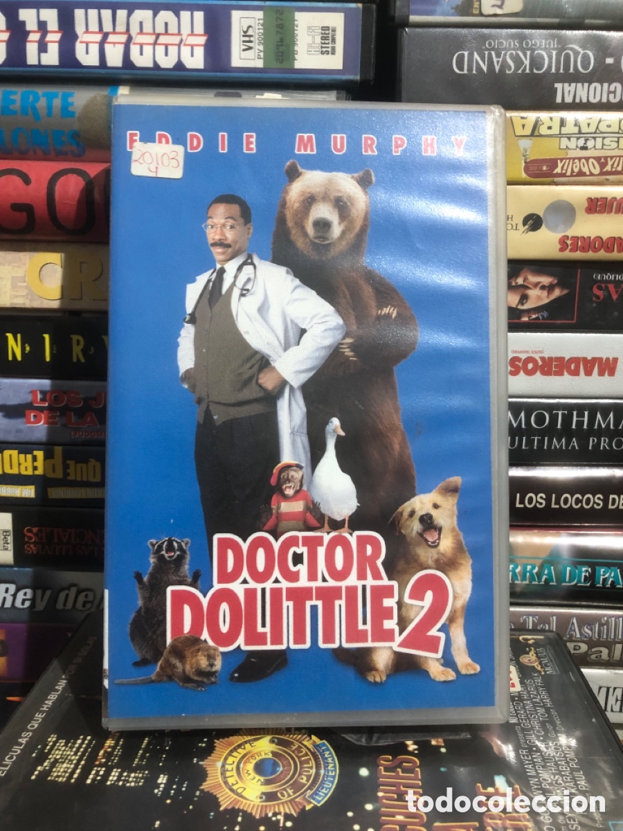 Cine: VHS V&Iacute;DEO CLUB DOCTOR DOLITTLE 2