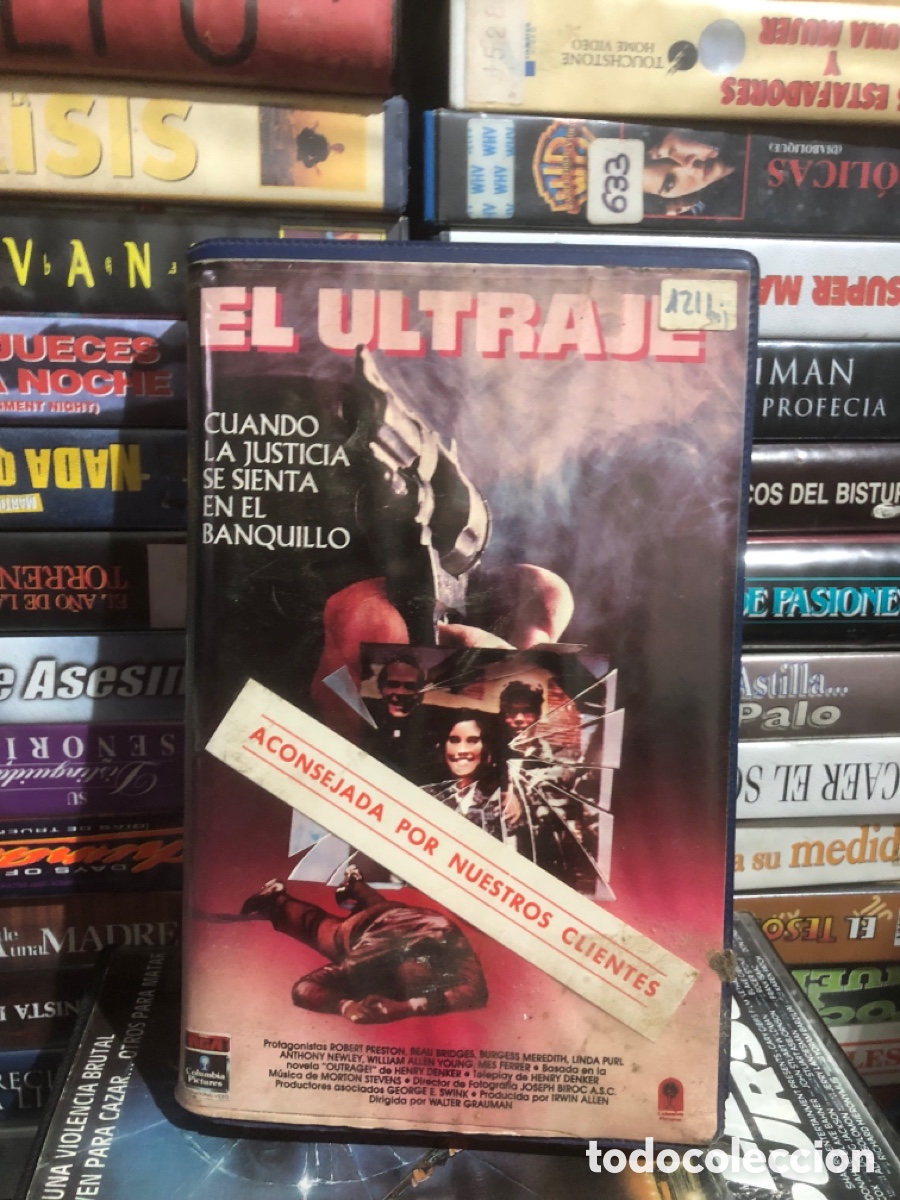 Kino: VHS V&Iacute;DEO CLUB EL ULTRAJE