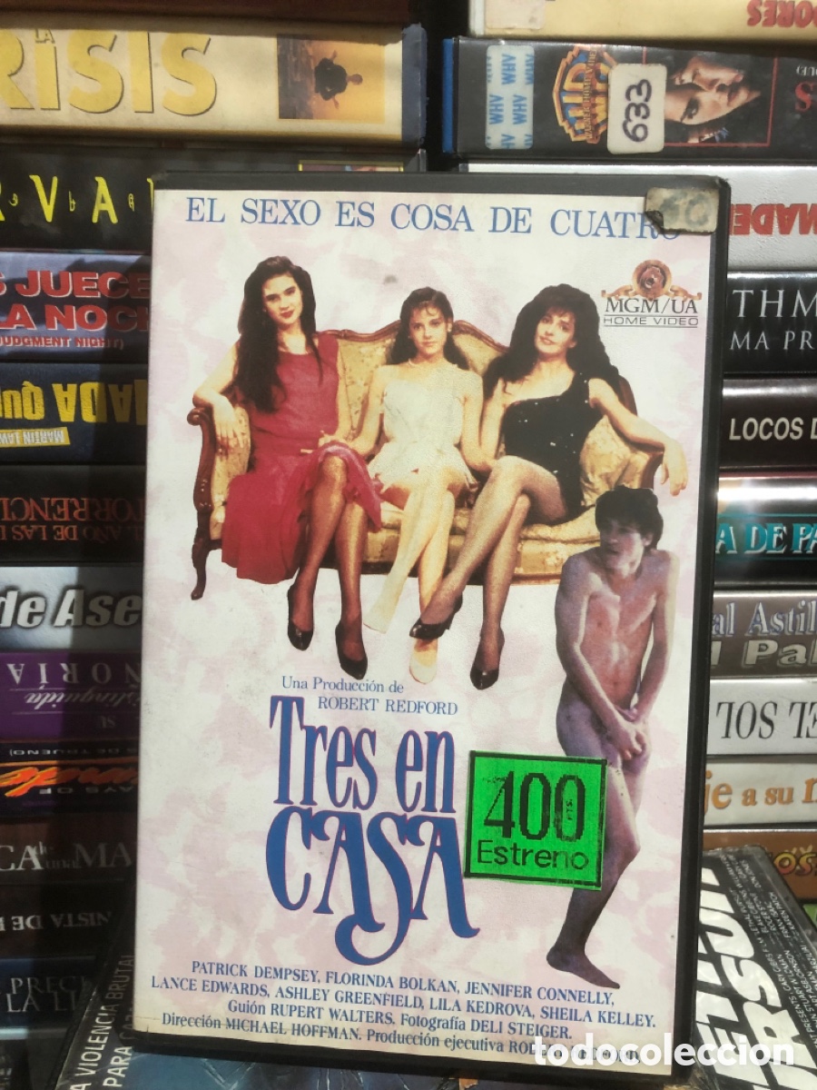 Cine: VHS V&Iacute;DEO CLUB TRES EN CASA