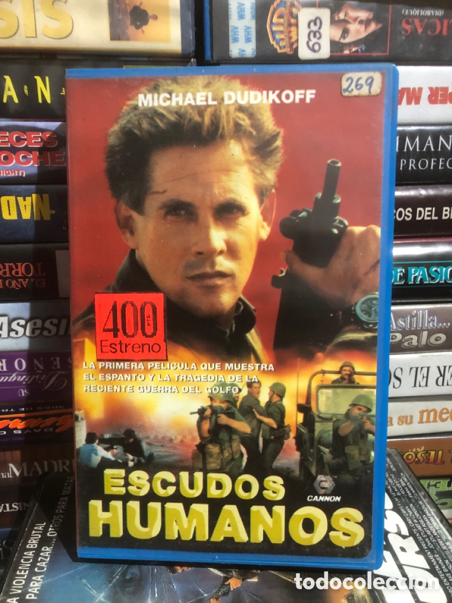 Cine: VHS V&Iacute;DEO CLUB ESCUDOS HUMANOS