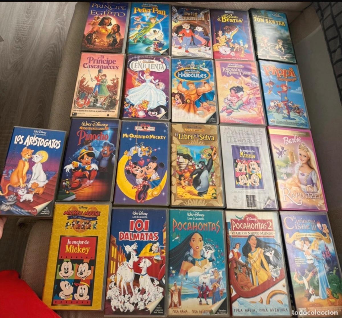 Cine: Pel&iacute;culas Disney VHS