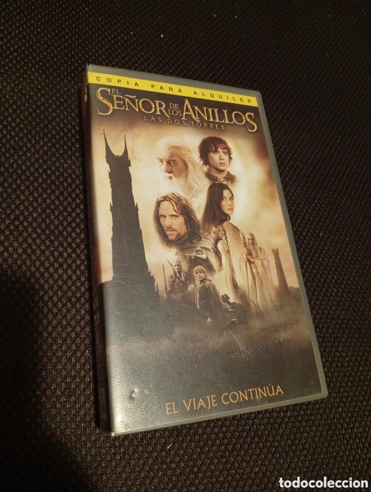 Cine: El se&ntilde;or de los anillos el viaje contin&uacute;a vhs