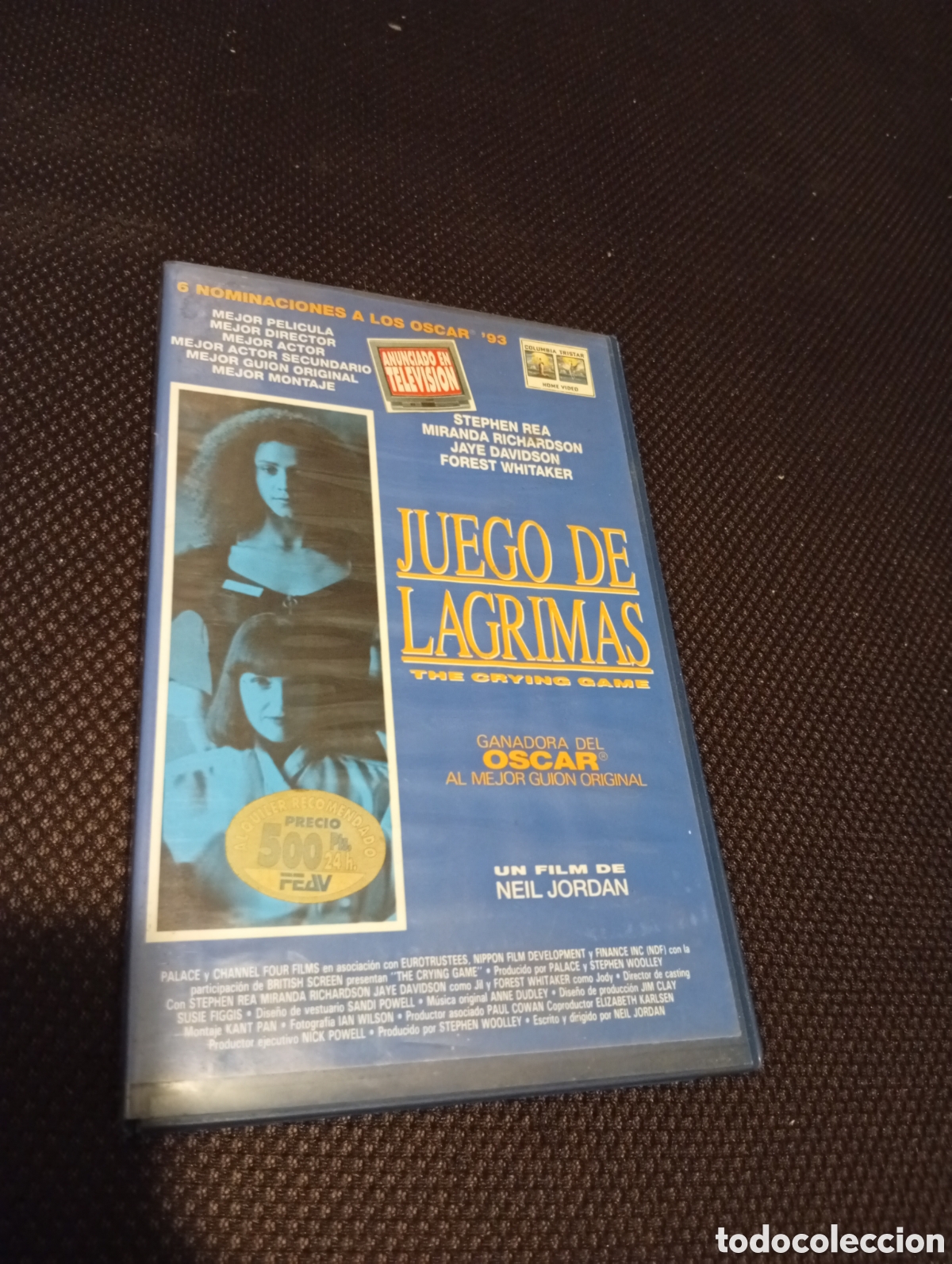 Cine: Juego de l&aacute;grimas vhs
