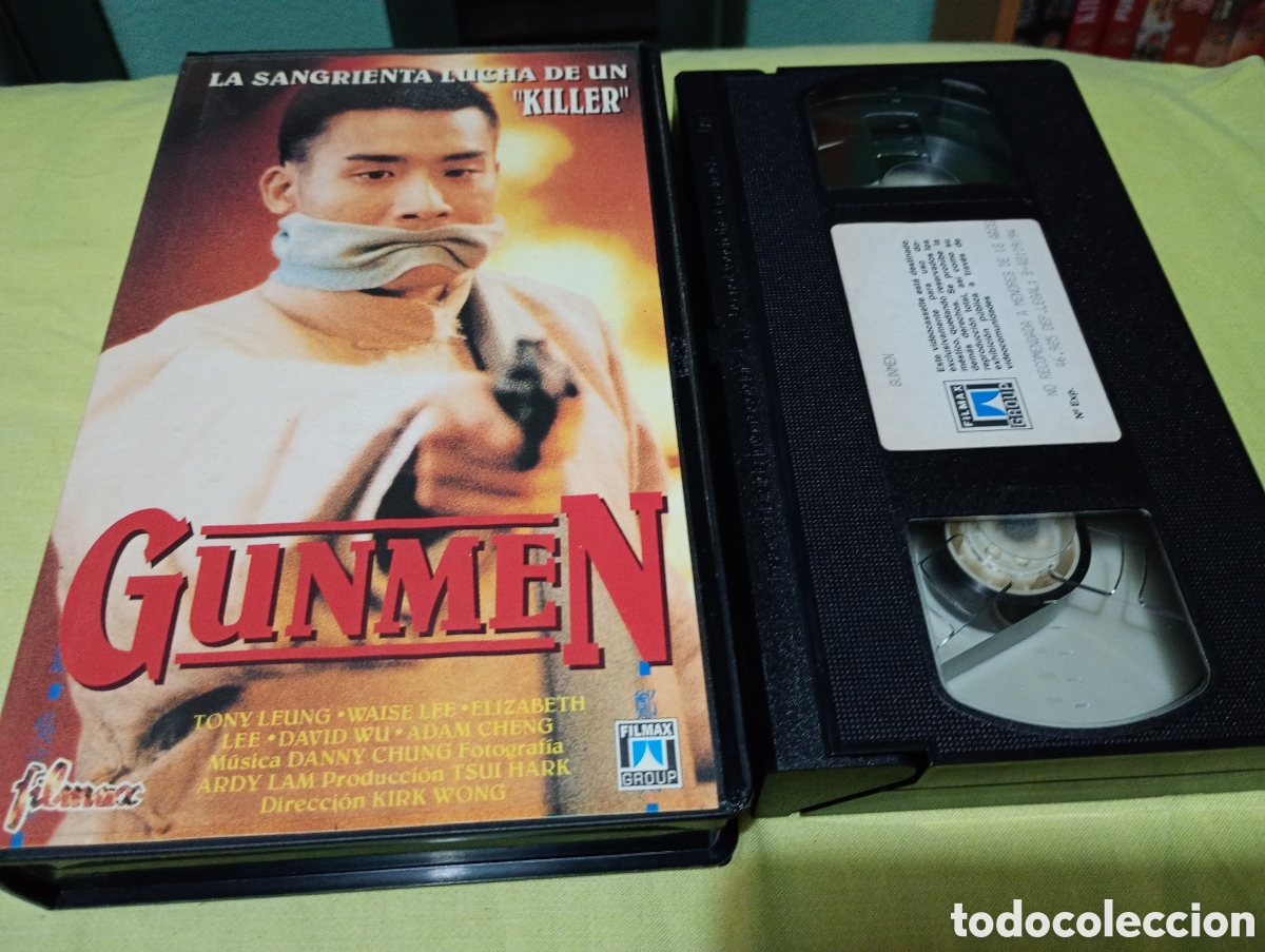 Cine: Gunmen vhs Tsui Hark
