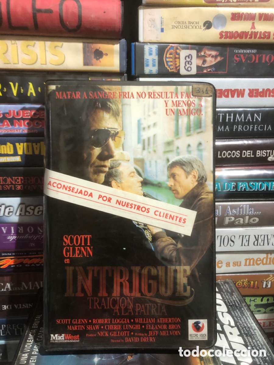 Cine: VHS V&Iacute;DEO CLUB INTRIGUE