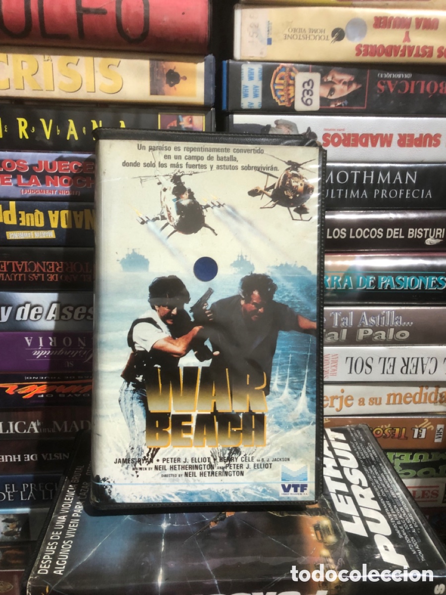 Cine: VHS V&Iacute;DEO CLUB WAR BEACH