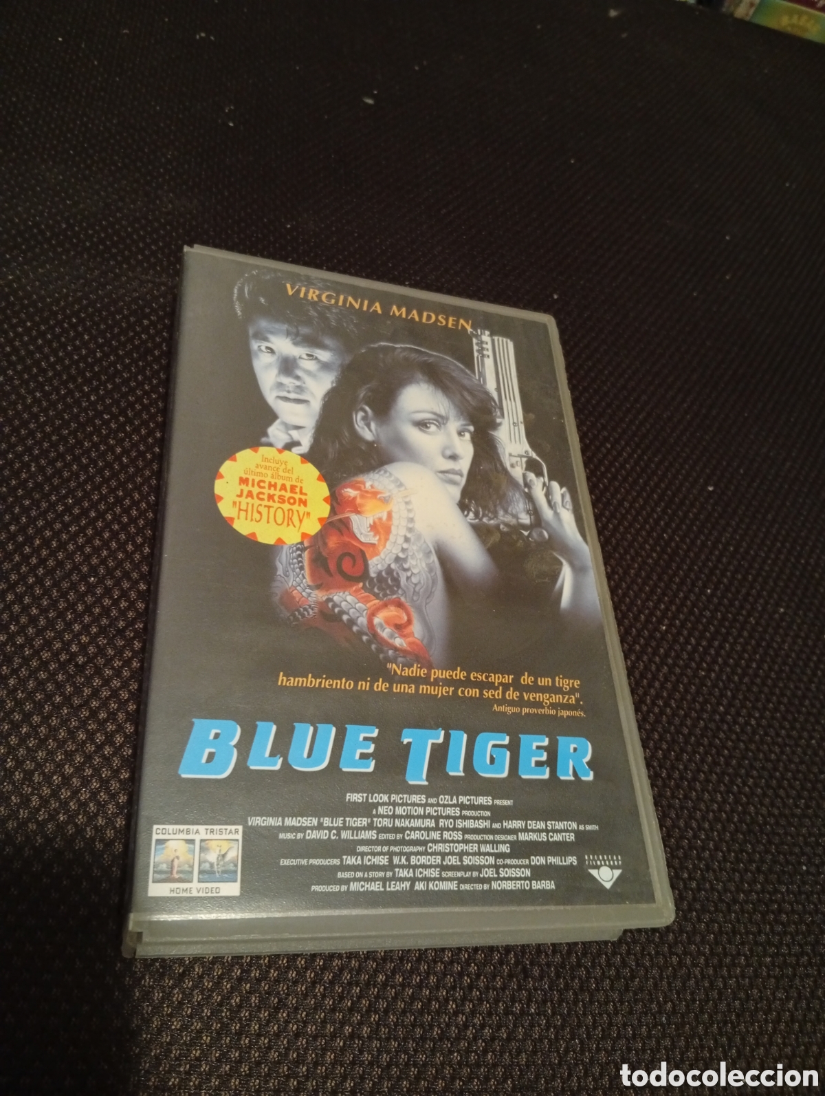 Cine: Blue Tiger vhs pel&iacute;cula