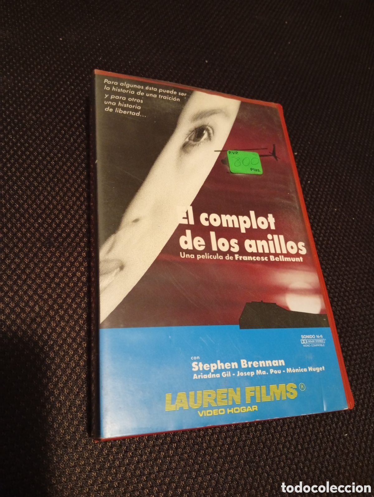 Cine: El complot de los anillos vhs