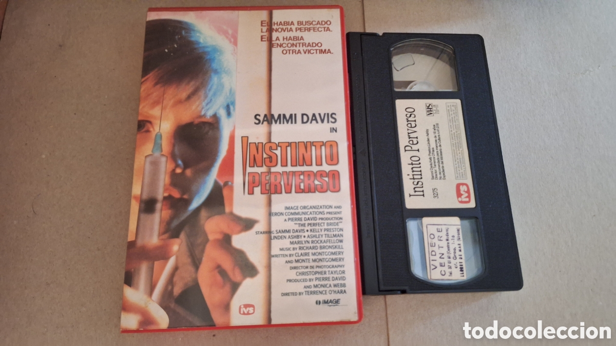 Cine: Instinto Perverso VHS Terror