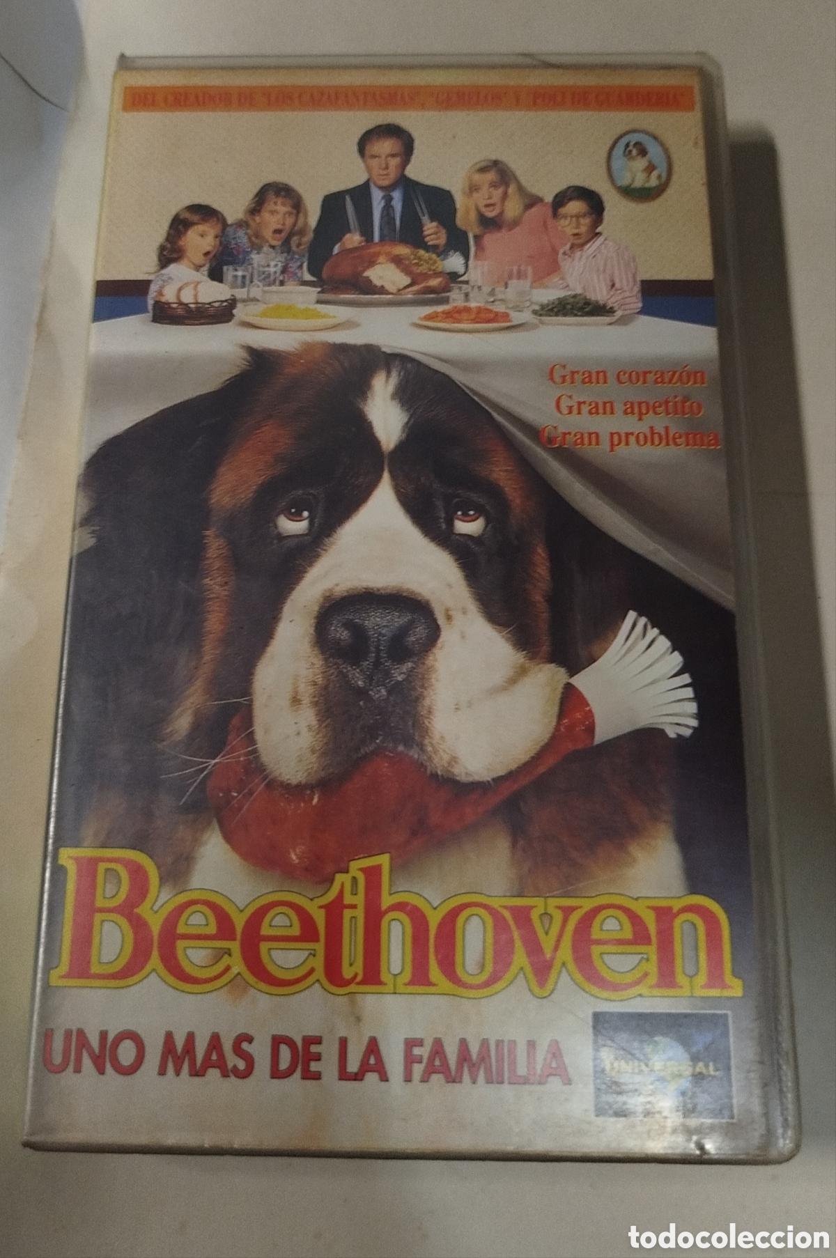 Cine: Beethoven. Uno m&aacute;s en la familia. VHS