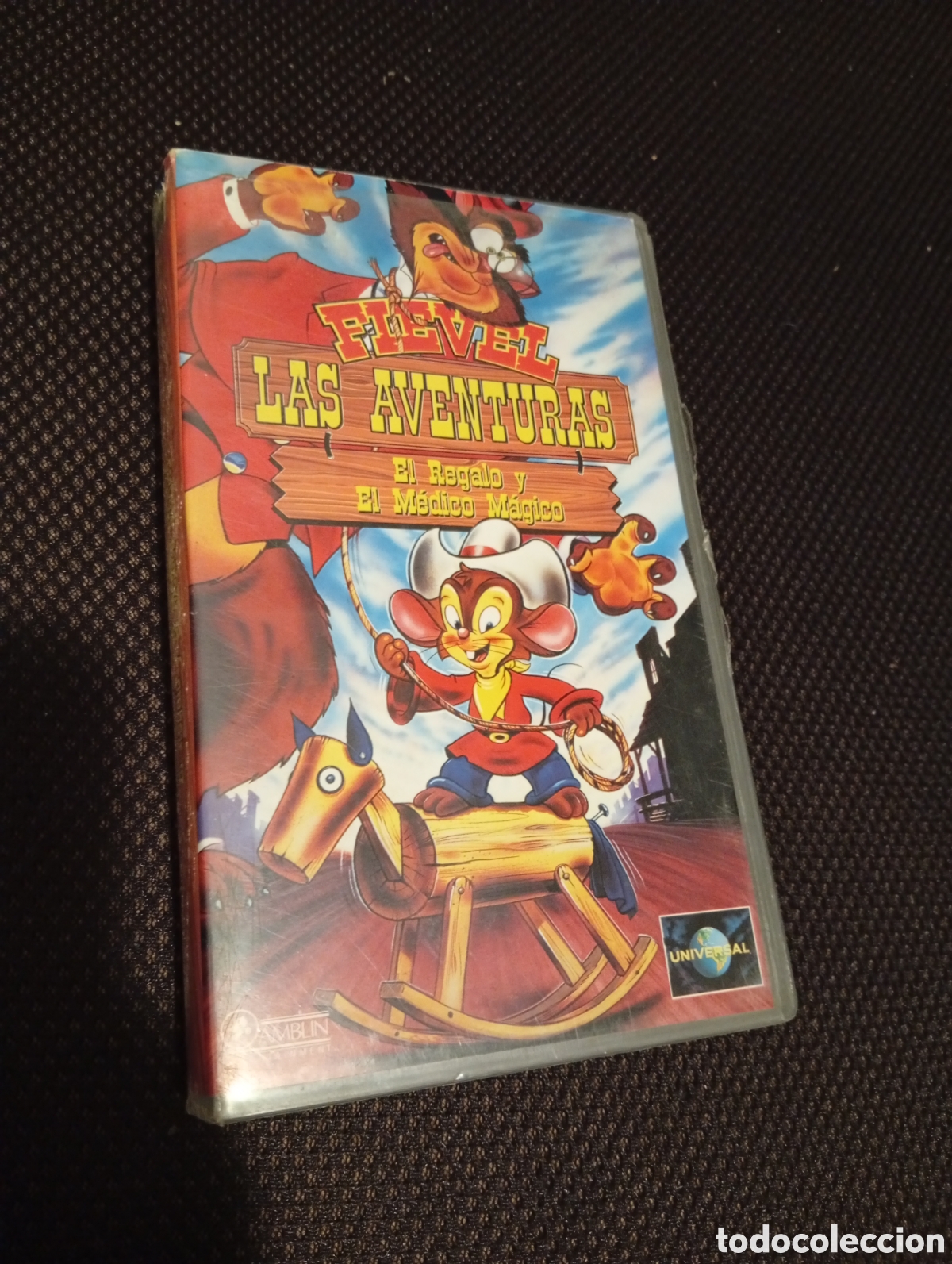 Cine: Fievel las aventuras vhs