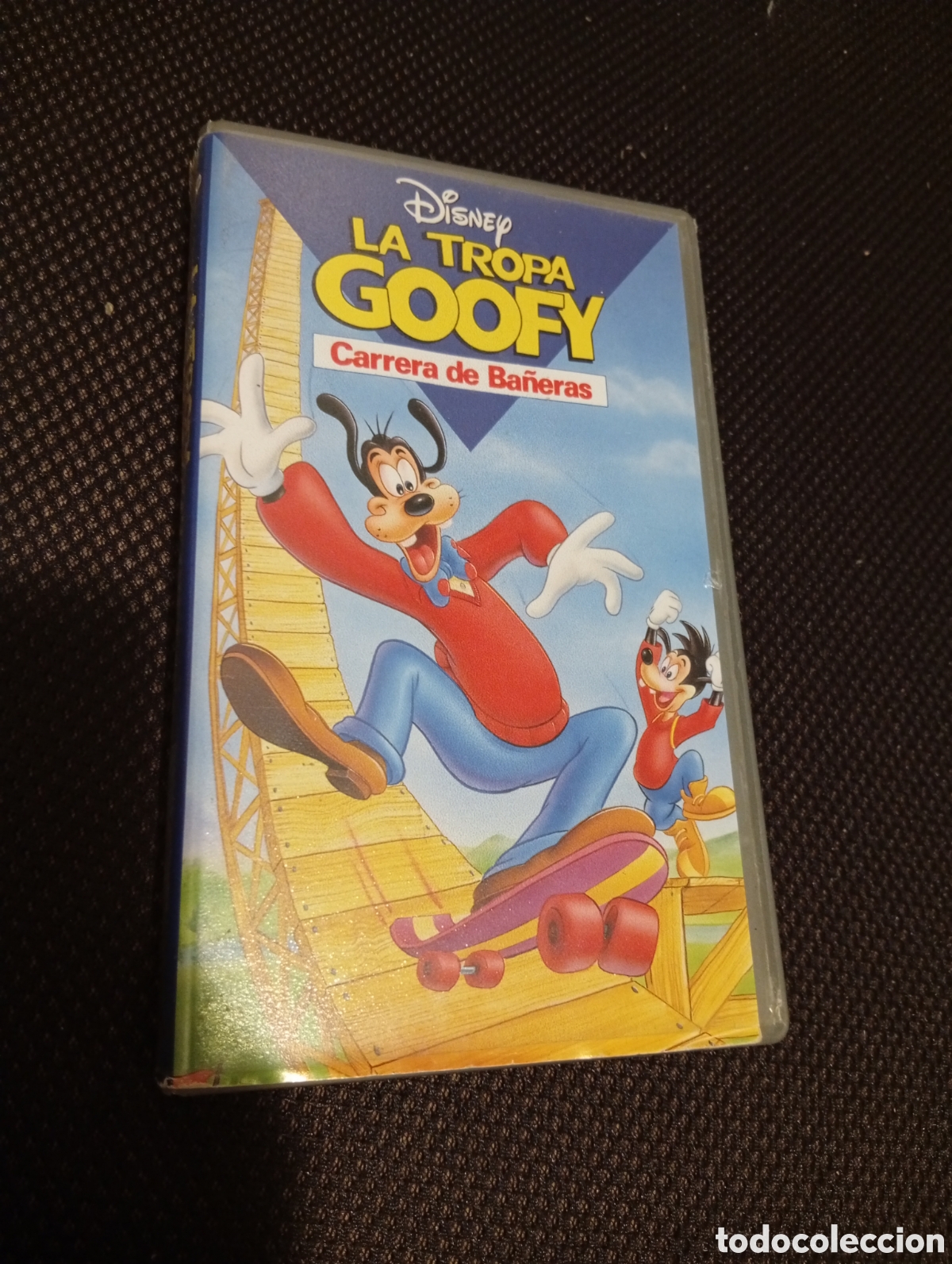 Cine: La tropa Goofy carrera de ba&ntilde;eras vhs