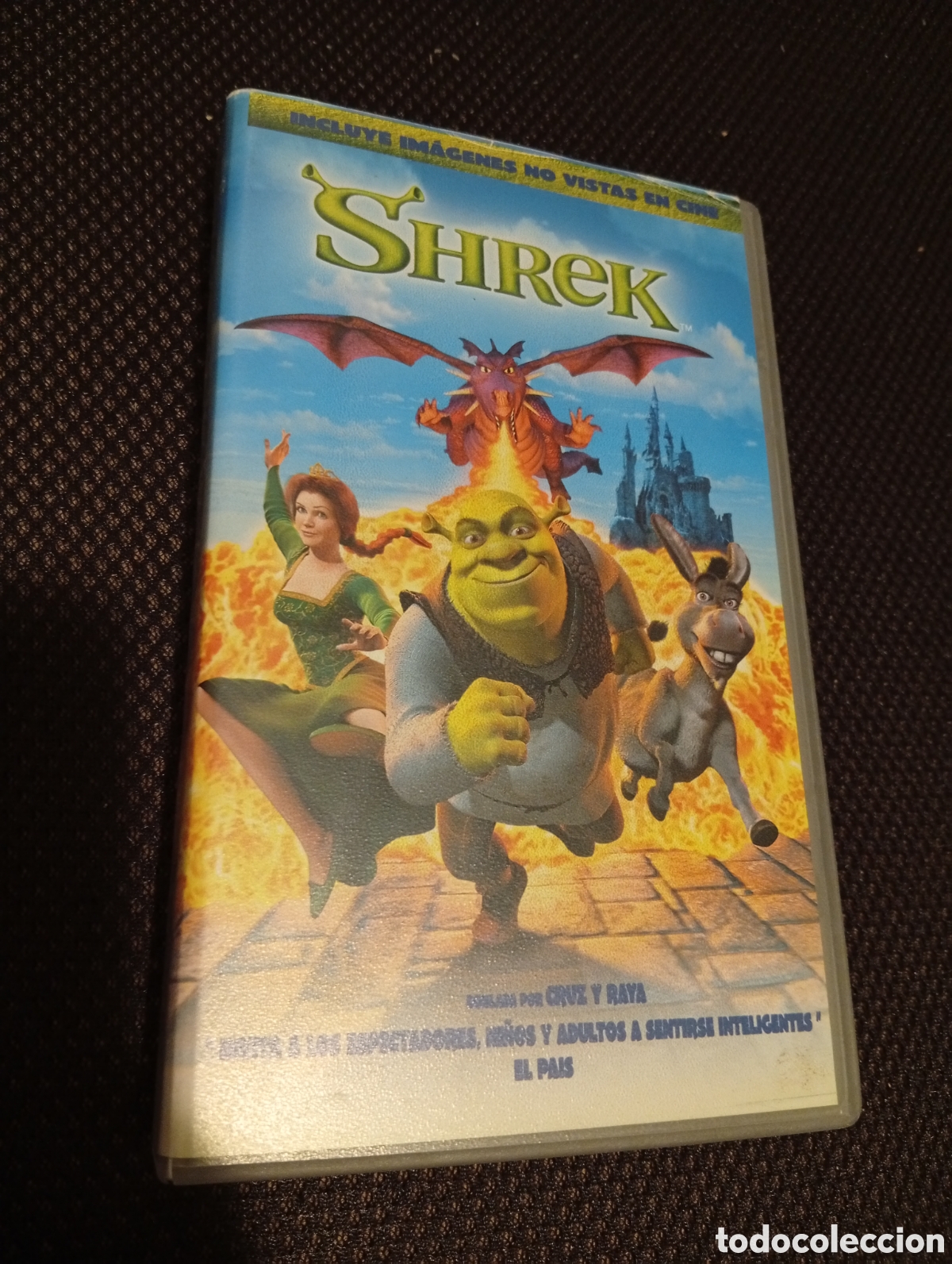 Cine: Shrek vhs pel&iacute;cula vhs