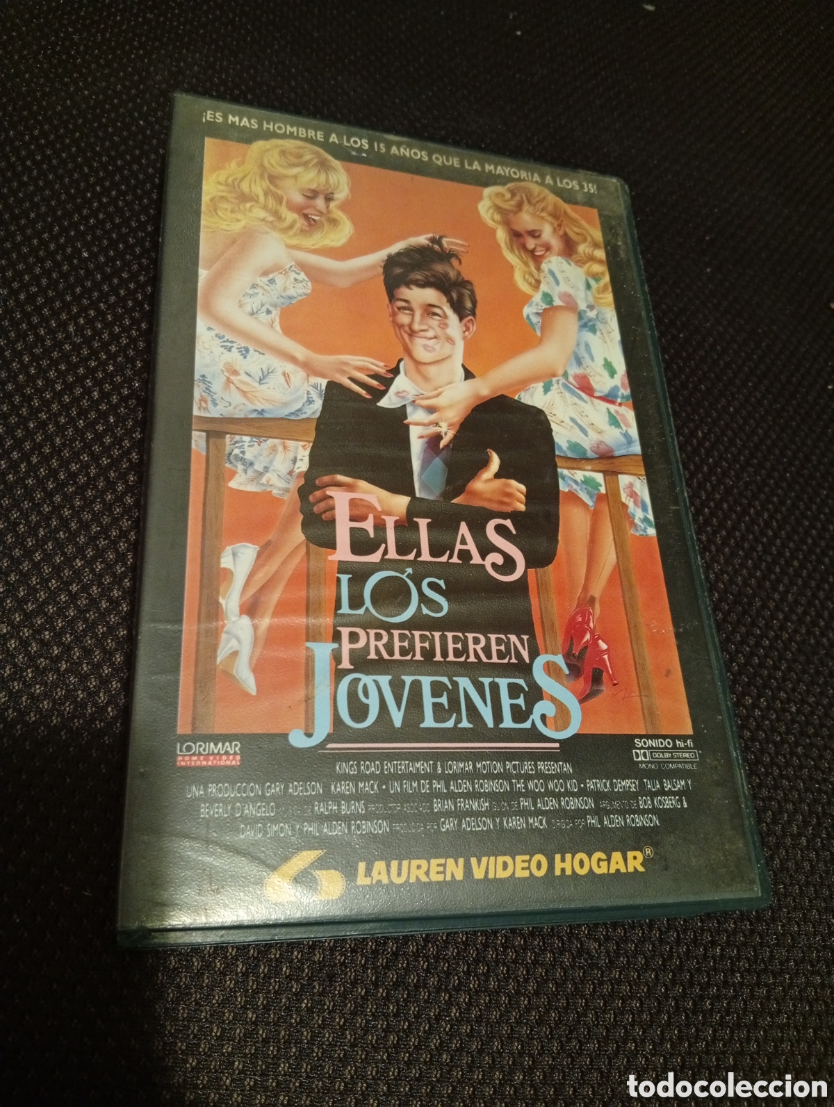 Cine: Ellas los prefieren j&oacute;venes vhs
