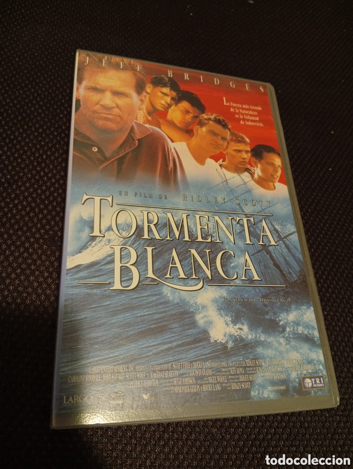 Cine: Tormenta blanca vhs pel&iacute;cula
