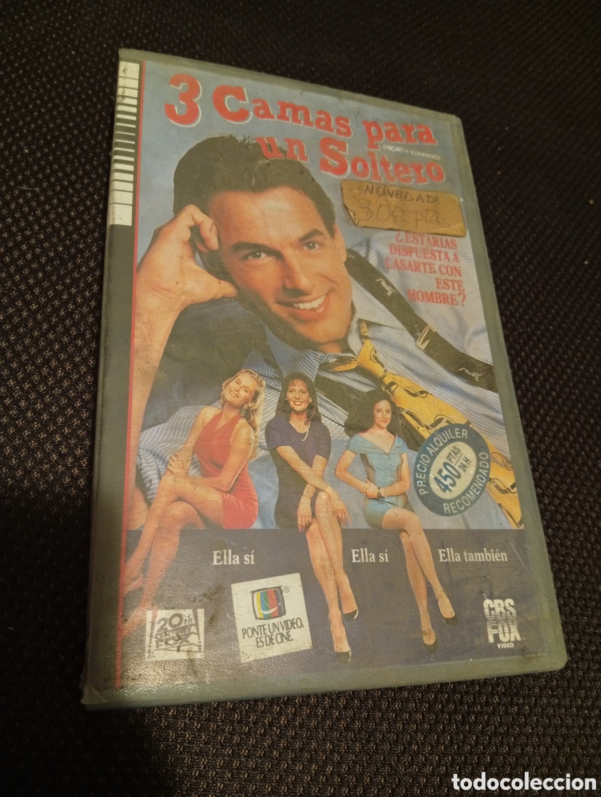 Cine: 3 camas para un soltero vhs