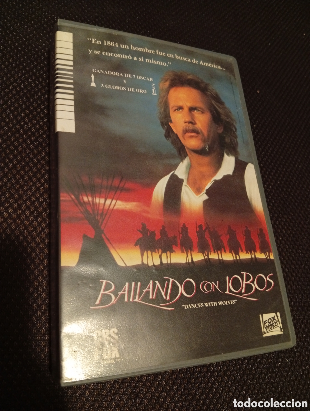 Cine: Bailando con lobos vhs
