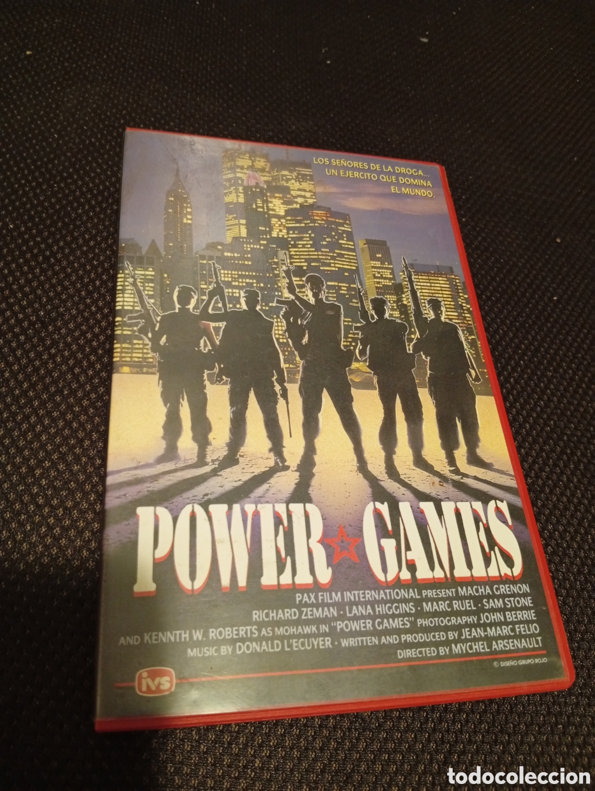 Cine: Power games vhs pel&iacute;cula