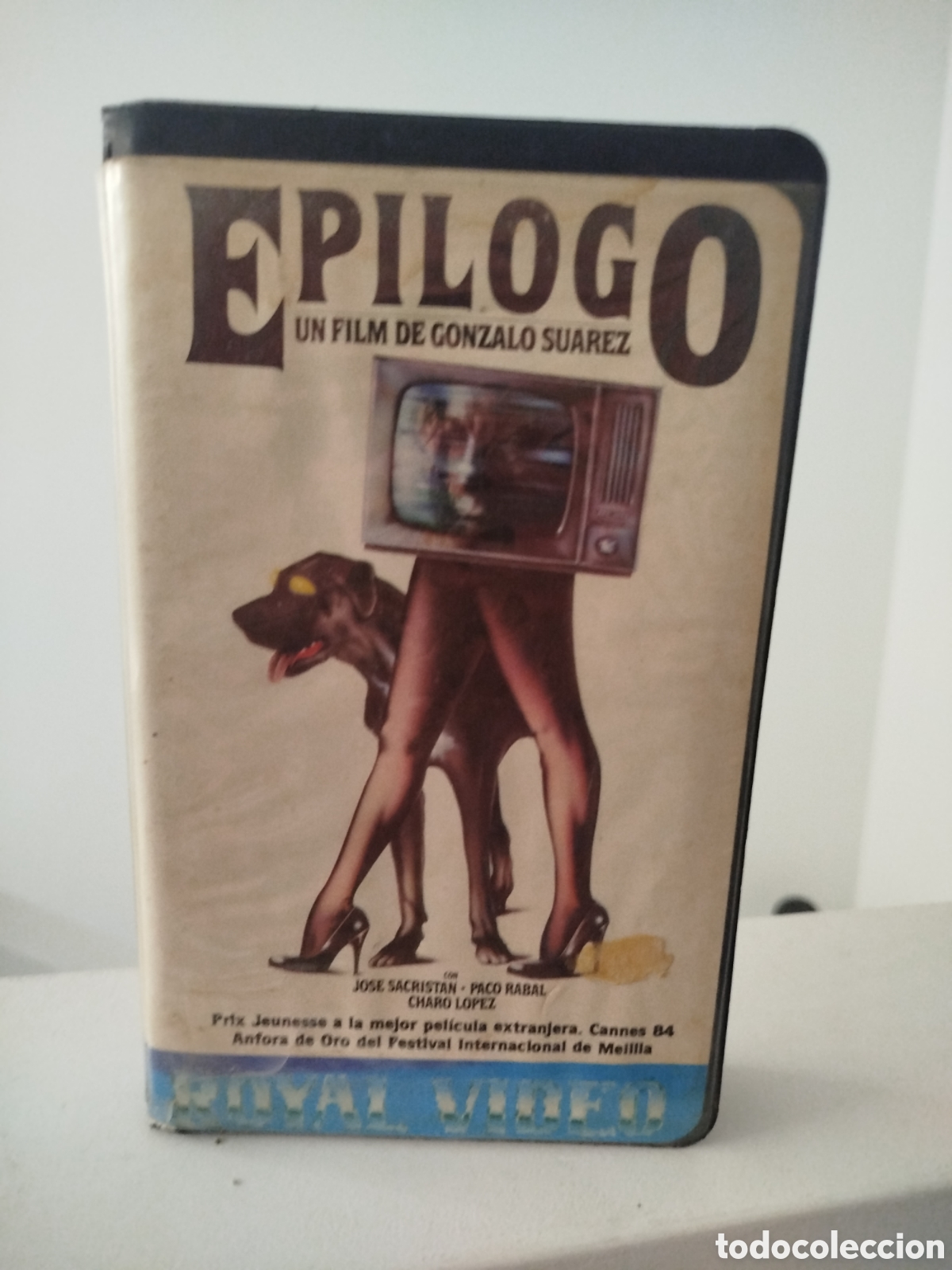 Cine: EP&Iacute;LOGO VHS JOS&Eacute; SACRIST&Aacute;N