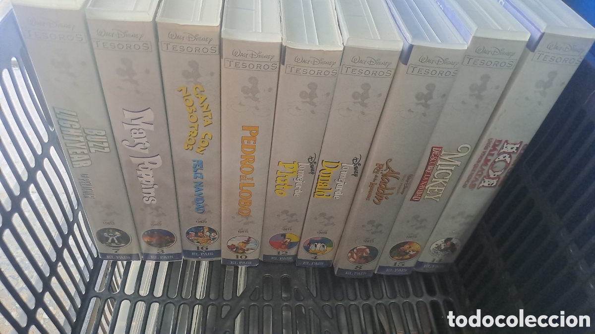 Cine: Lote 23 VHS Disney + Warner