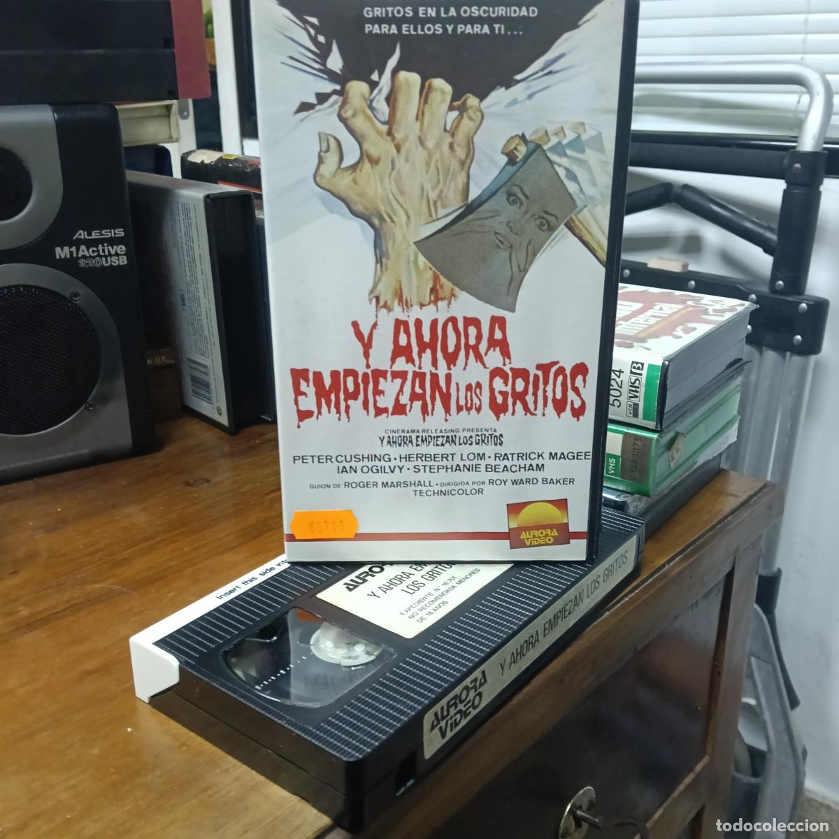 Cine: Y AHORA EMPIEZAN LOS GRITOS/ LA MALDICION - ROY WARD - PETER CUSHING, STEPHANIE BEACHAM - AURORA