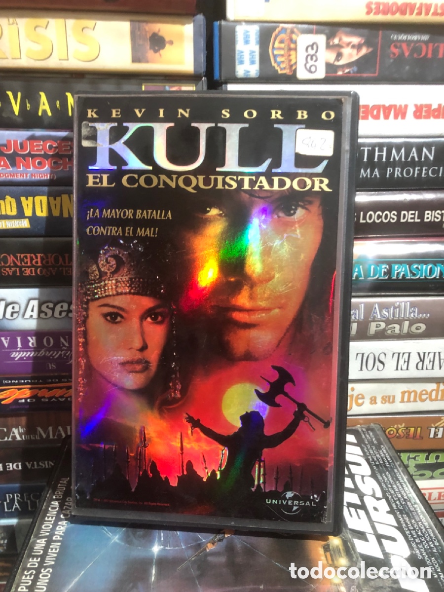 Cine: VHS V&Iacute;DEO CLUB KULL vhs