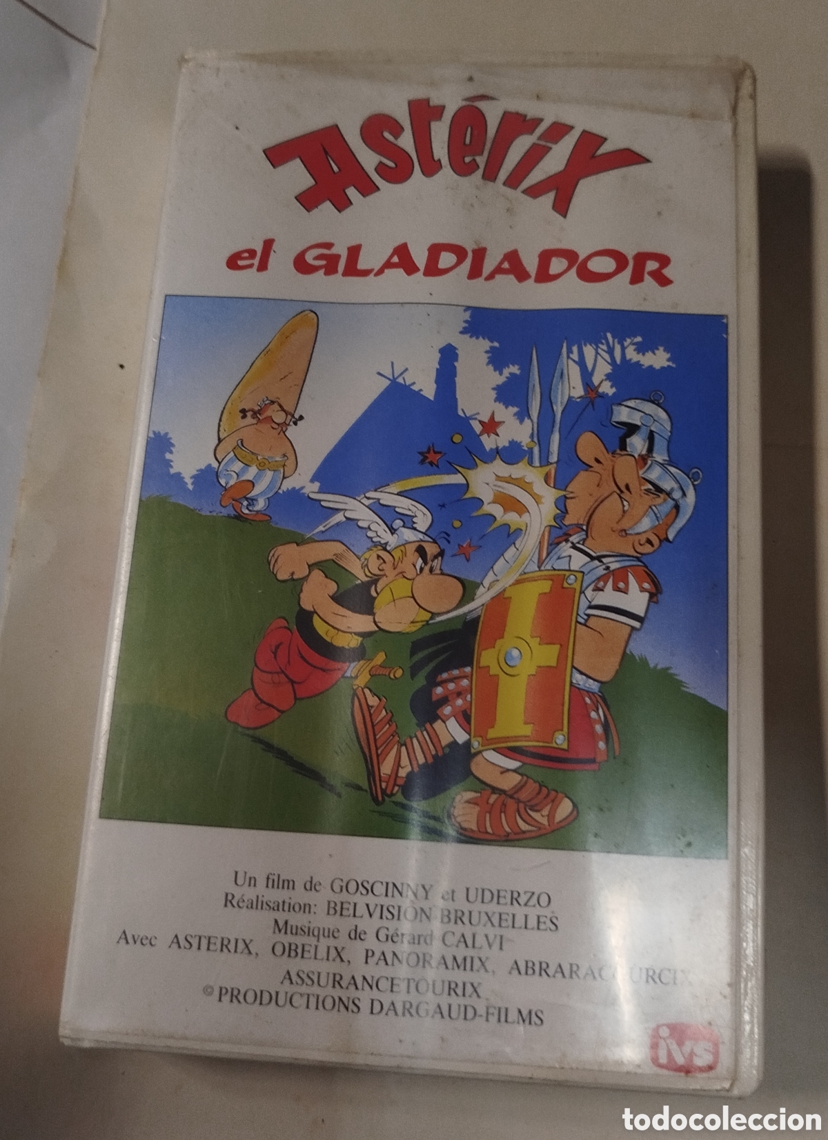 Cine: Asterix el gladiador. VHS