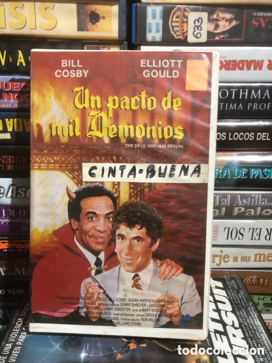 Cine: VHS V&Iacute;DEO CLUB UN PACTO DE MIL DEMONIOS
