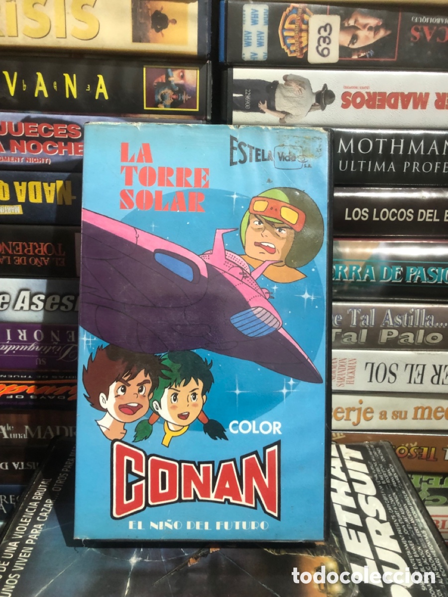 Cine: VHS V&Iacute;DEO CLUB LA TORRE SOLAR CONAN