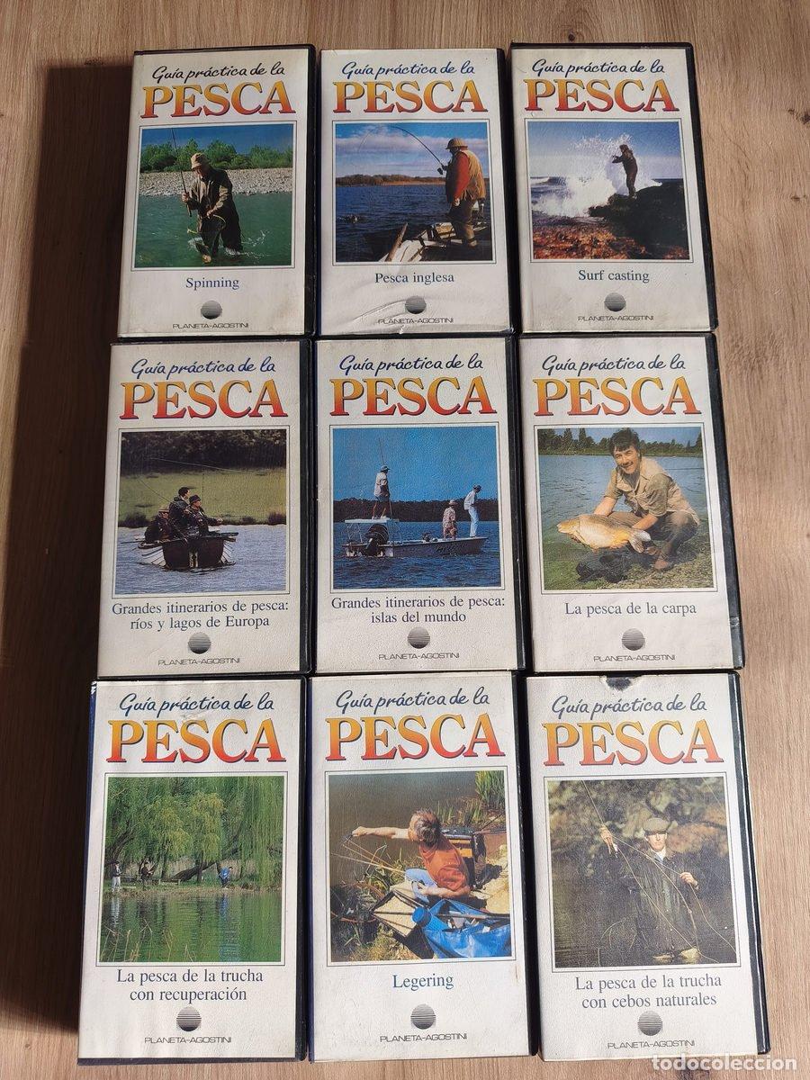 Cine: Lote 9 VHS Gu&iacute;a pr&aacute;ctica de la pesca