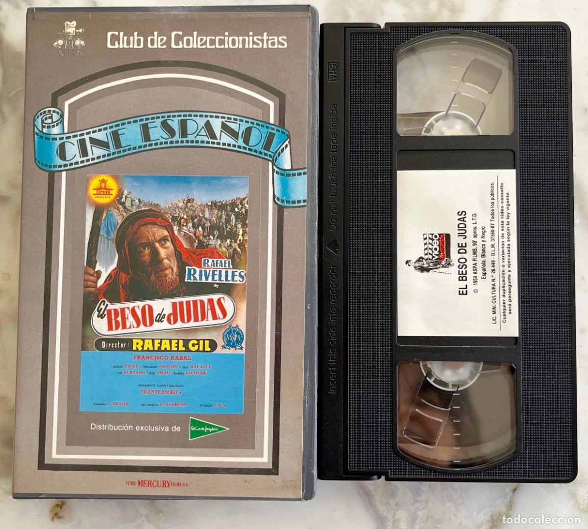 Cine: EL BESO DE JUDAS. RAFAEL GIL. FRANCISCO RABAL. VHS