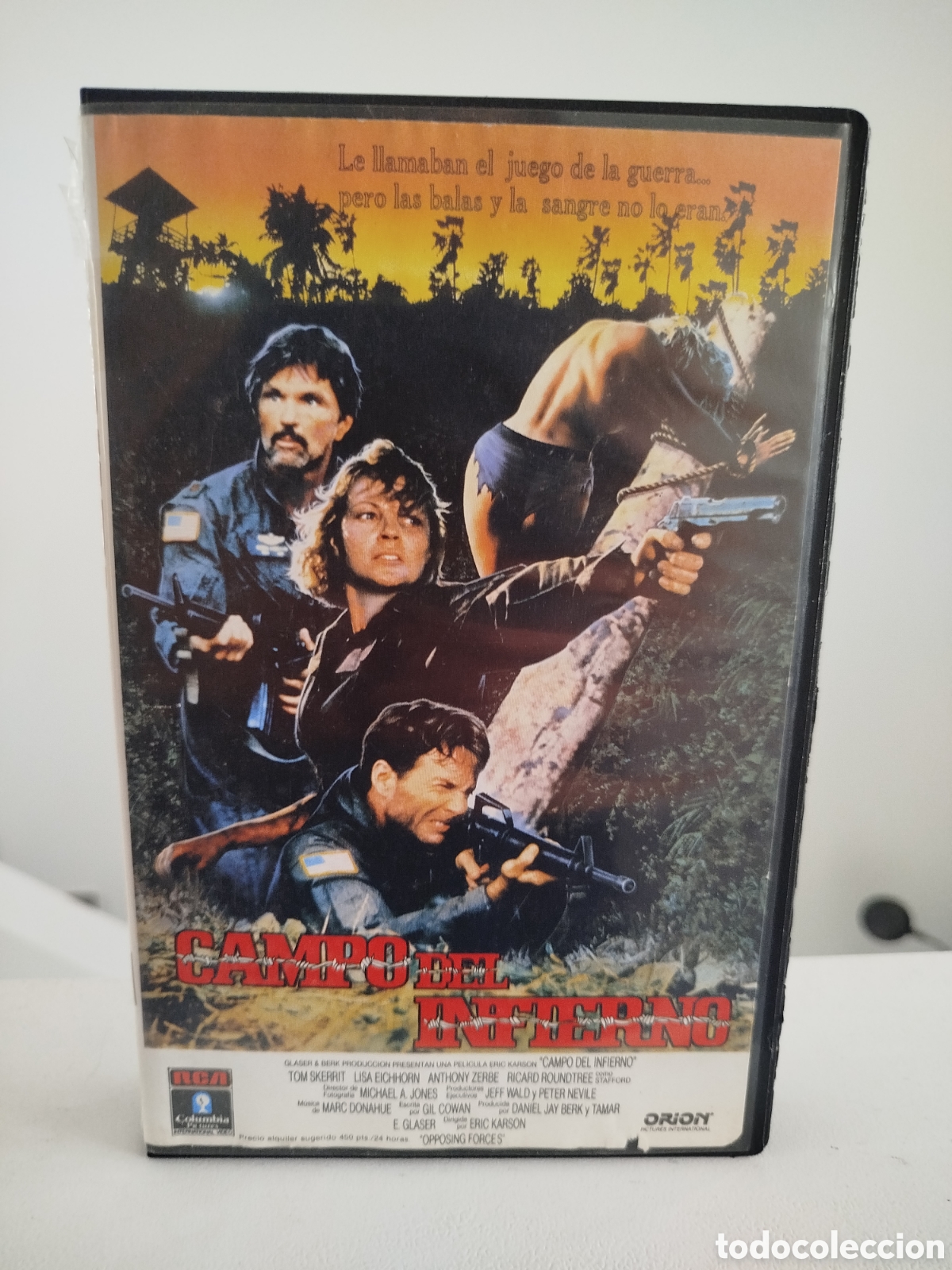 Cine: CAMPO DEL INFIERNO VHS OPPOSING FORCES