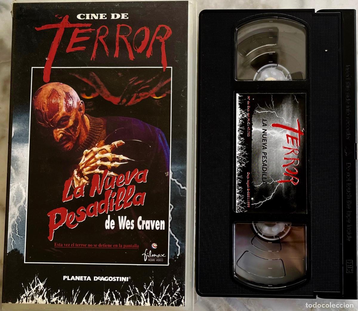 Cine: LA NUEVA PESADILLA. WESCRAVEN. WESCRAVEN&acute;S NEW NIGHTMARE. VHS ESPA&Ntilde;A 1999