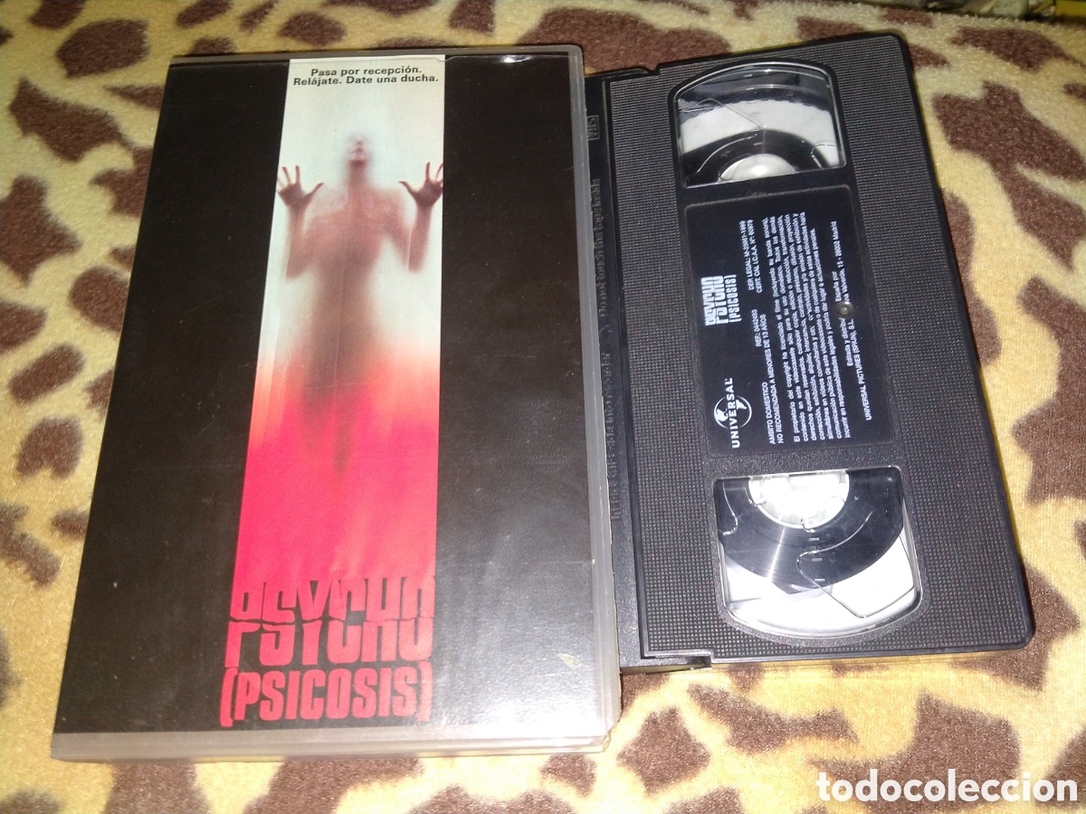 Cine: VHS- Psycho (Psicosis)- Caja grande