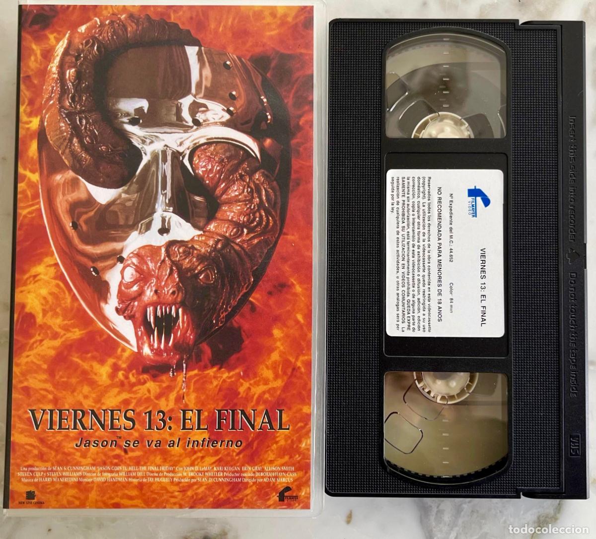 Cine: VIERNES 13 : EL FINAL. ADAM MARCUS. JOHN D.LEMAY. VHS