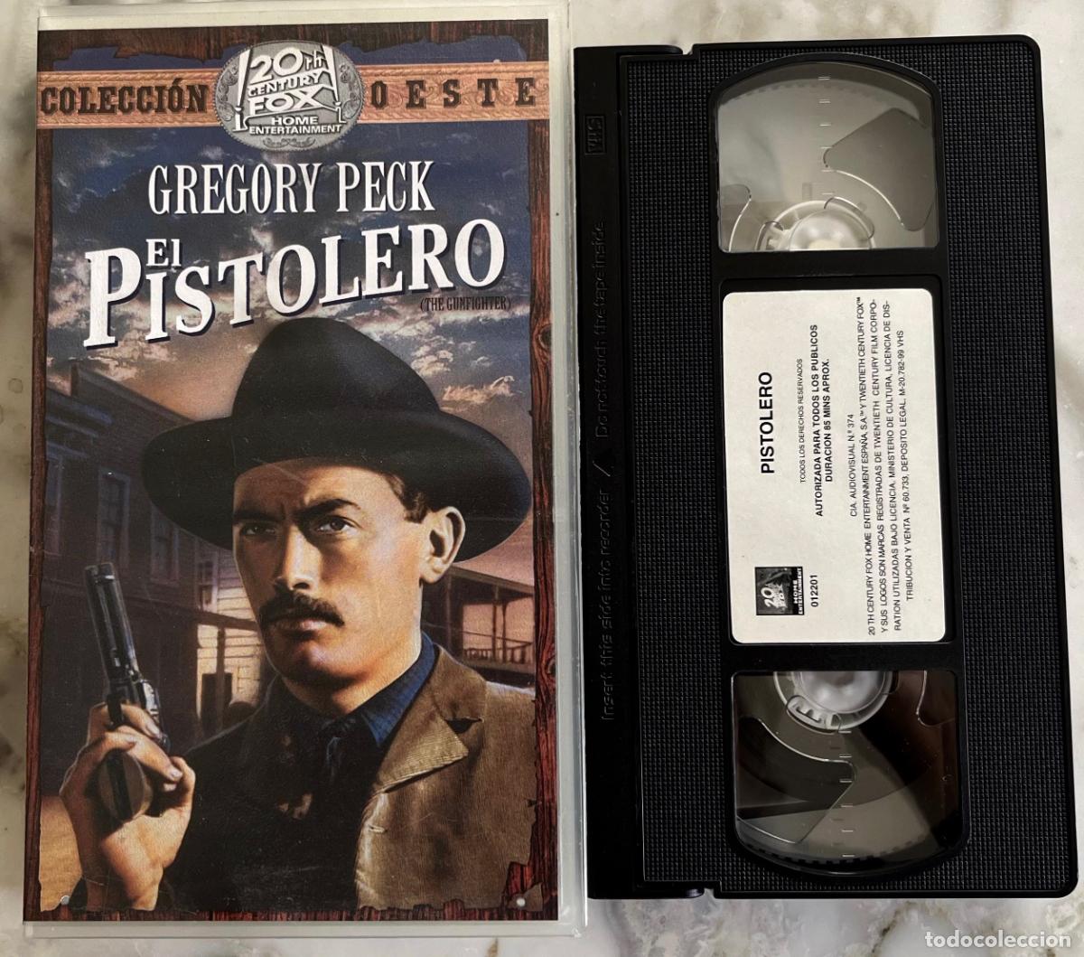 Cine: EL PISTOLERO. GREGORY PECK. VHS