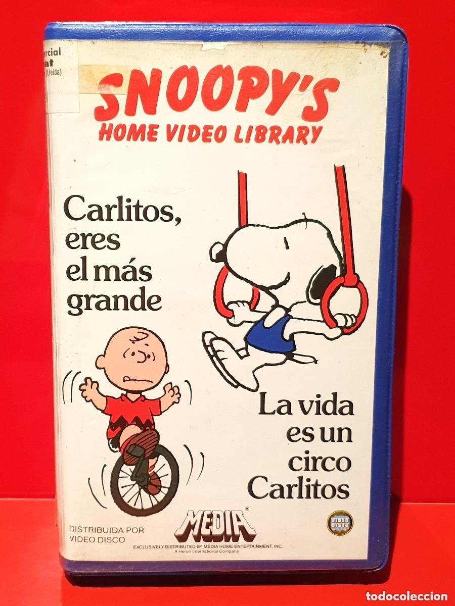 Cine: SNOOPY&acute;S (1970) - CARLITOS, ERES EL MAS GRANDE y LA VIDA ES UN CIRCO - MEDIA DISCO