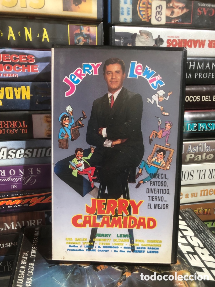 Cine: VHS V&Iacute;DEO CLUB JERRY CALAMIDAD