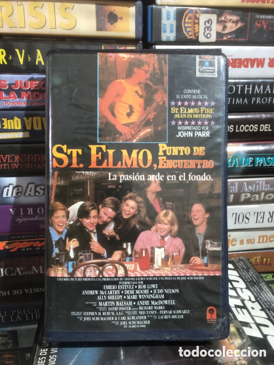 Cine: VHS V&Iacute;DEO CLUB ST.ELMO PUNTO DE ENCUENTRO